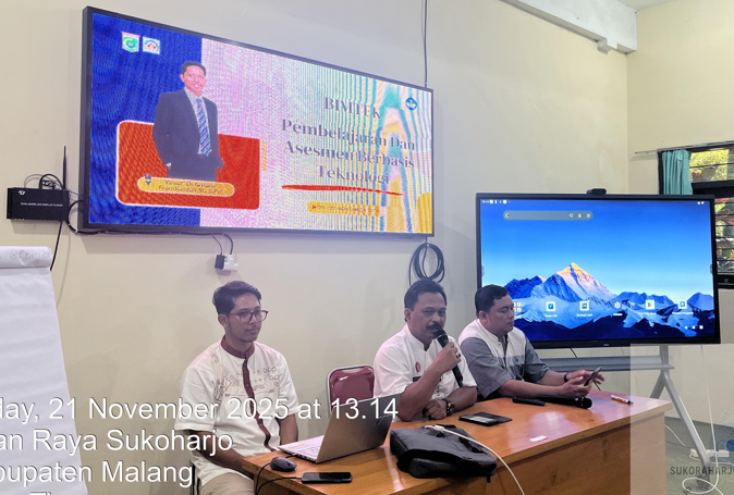 Tingkatkan Kompetensi Digital Guru: SMPN 3 Kepanjen Gelar Bimtek Pembelajaran dan Asesmen Berbasis Aplikasi Gemini
