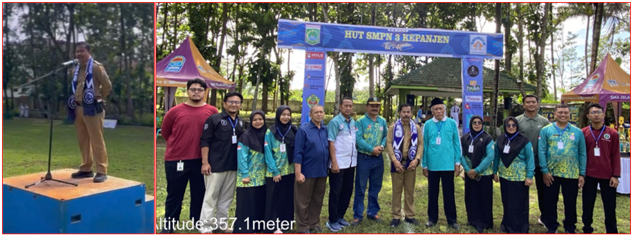 Semarak HUT ke-40 SMPN 3 Kepanjen: Kepala Dispora Kab Malang Buka Lomba Multievent Olahraga