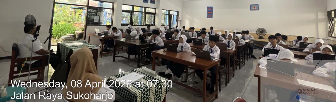 Uji Kompetensi dan Integritas, SMPN 3 Kepanjen Laksanakan TKA Kelas IX dengan Sistem Pengawasan Silang